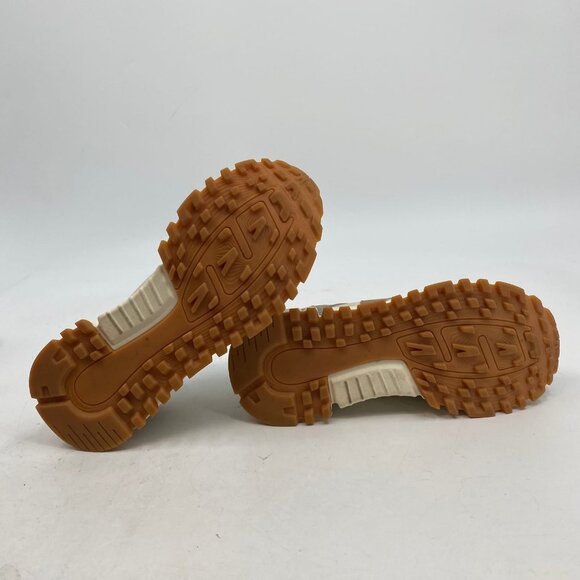 Necap Cream & Tan Lace Up Sneakers | Size 41EU - Picture 6 of 7